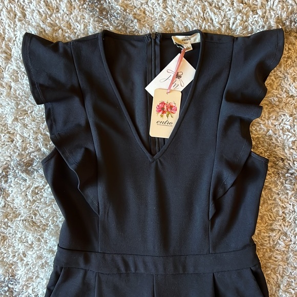 NWT Entro Black Jumpsuit - Picture 2 of 5